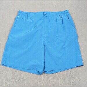 Burlebo Everyday Shorts Men's XL Blue 7" Performance Stretch